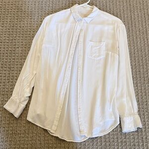a new day White Casual Button Down Shirt